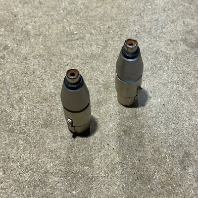 2x gebrauchte Neutrik NA2FPMF Buchse XLR 3 polig auf Cinch/Phono Buchse Adapter Konverter