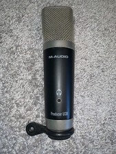 M-Audio Producer USB Microphone Black Audio Mic Streaming