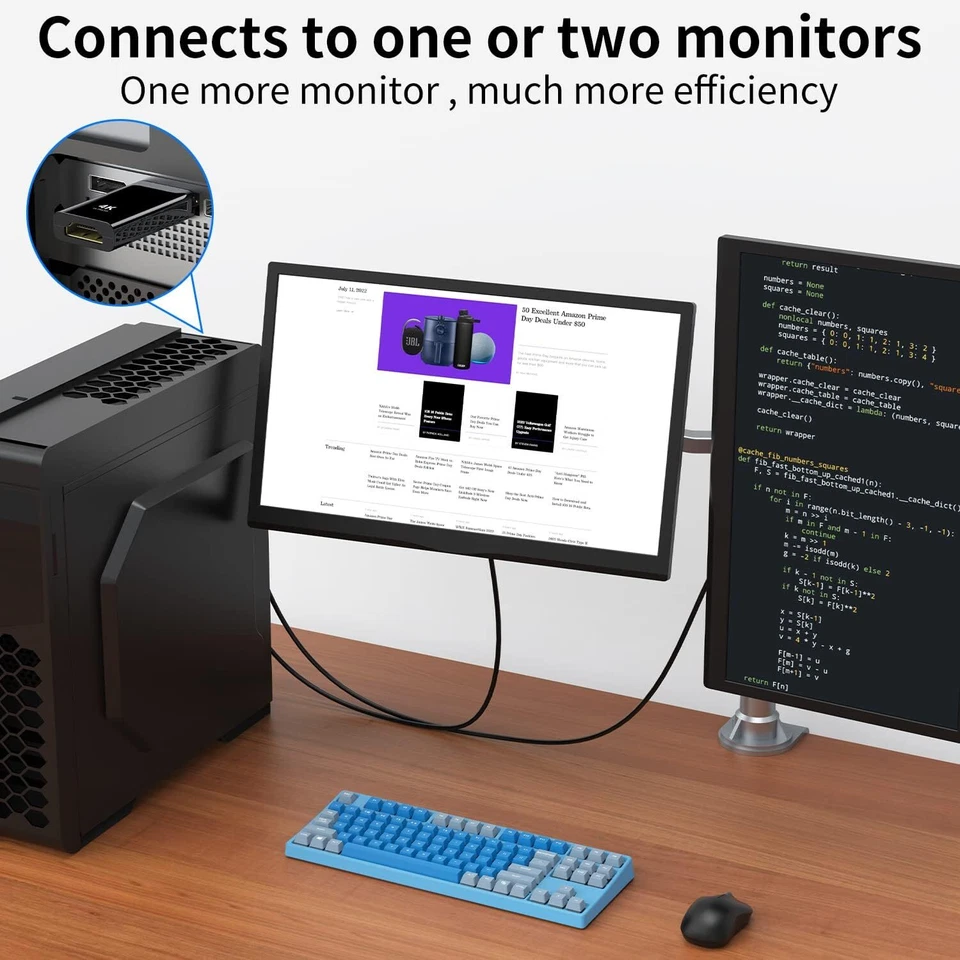 Display Port to HDMI Displayport DP HDMI Cable Adapter Video cord HDTV PC 4K30HZ - Image 4 of 4