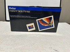 VIVITAR Polaroid Instant Slide Printer 35mm slide Into Polaroid Prints Untested