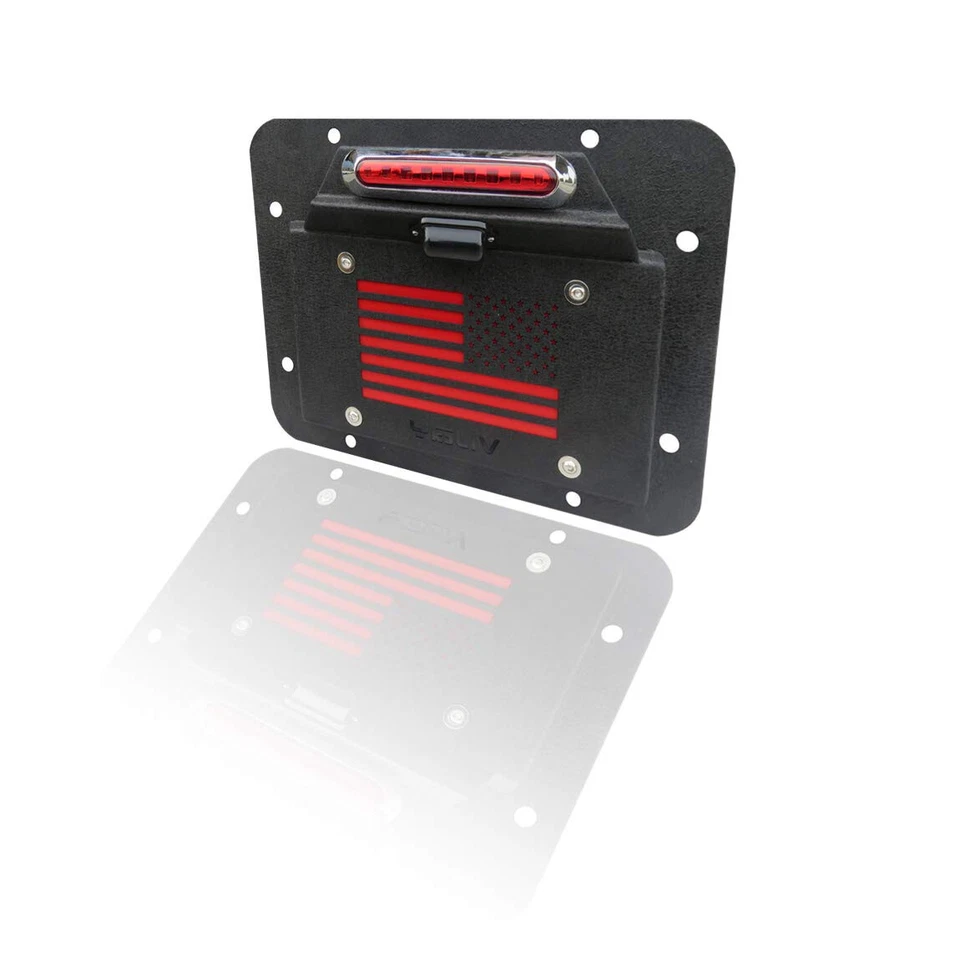 Fit 2007-2018 Jeep Wrangler JK丨JKULicense Plate Relocation Spare Tire Delete - Imagem 2 de 4