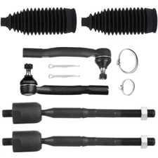 [6pcs] For 2004-2006 Toyota Camry Inner & Outer Tie Rod End Rack & Pinion Bellow