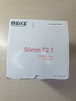 Meike 50mm T2.1 FF-Prime Cinema Lens for Sony