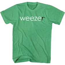 Weezer Band Green Album Men's T Shirt Official Merch Van Weezer Concert Tour Tee
