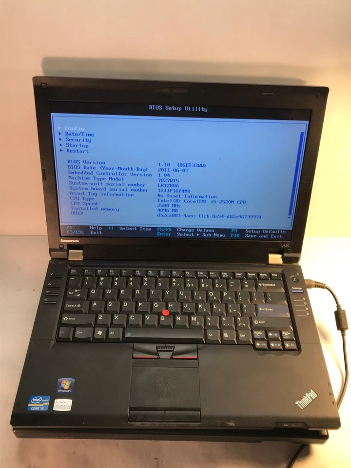LOTE DE 2-Lenovo Thinkpad Serie L L412/L420" Intel Core i5 1ª/2ª Generación. LEER-MZ Foto 2 de 4