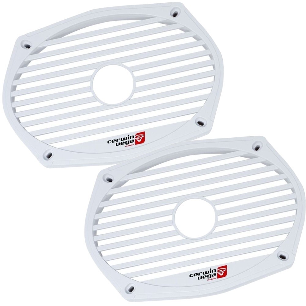 НОВАЯ решетка для колонок 6X9 белого цвета для колонок Cerwin Vega ST69CX 2 крышки 4790₽