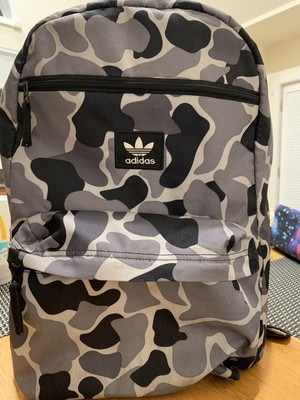 adidas trefoil backpack camo