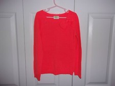 Girls sweater by Crazy 8, orange, pullover, really nice, great shape.