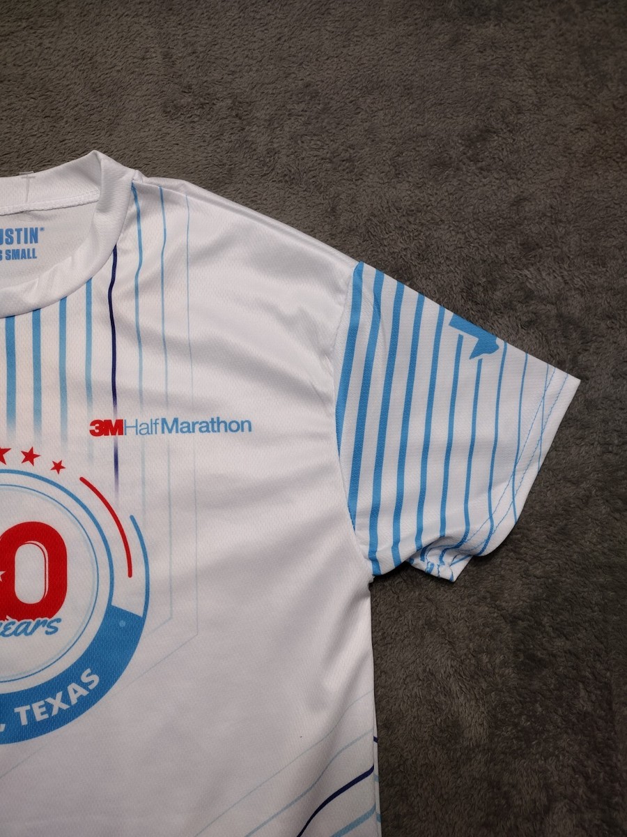 Austin Marathon Shirt Womens Small 30th Anniversary 3M Half Marathon - Main Image