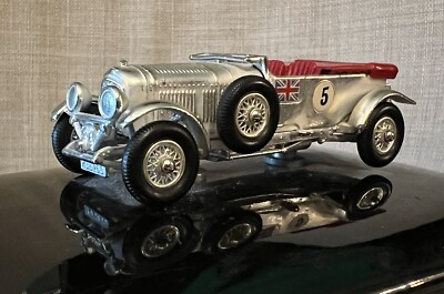 VINTAGE Lesney Matchbox 1929 Bentley YU 3250 Promo Black Ceramic