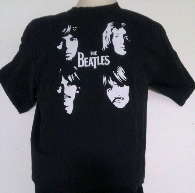 the beatles black shirt