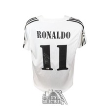 Ronaldo Autographed Real Madrid Soccer Jersey - BAS