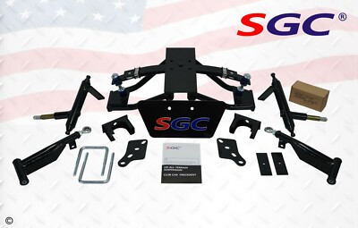 SGC 4'' Double A-Arm Lift Kit for Club Car Golf Cart Precedent / TEMPO 2004+  