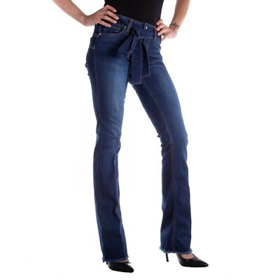 Liu Jo Denim Jeans Flared Womens Cotton Bottom Up -21% uf0025d4510 | eBay