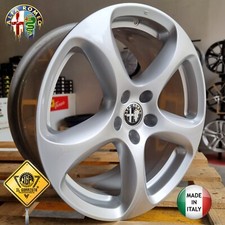 KIT 4 Cerchi In Lega 18 Originali Alfa Romeo Compatibili con Giulietta 159 Brera