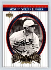 Frankie Frisch 2002 Upper Deck World Series Heroes #24 St. Louis Cardinals 1-6