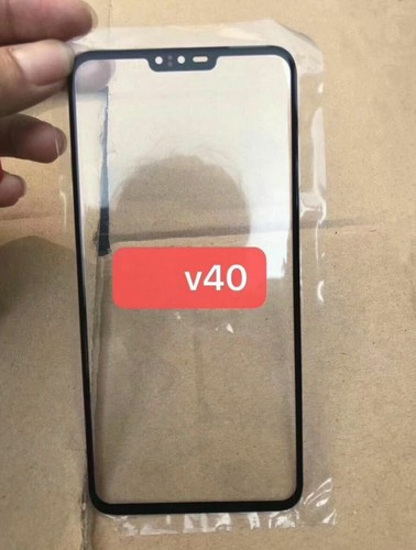 For LG V40 ThinQ Black Front Outer 
