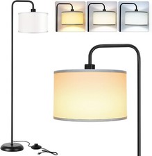 LED Floor Lamp 3 Color Temperature for Living Room Tall Standing Reading Light