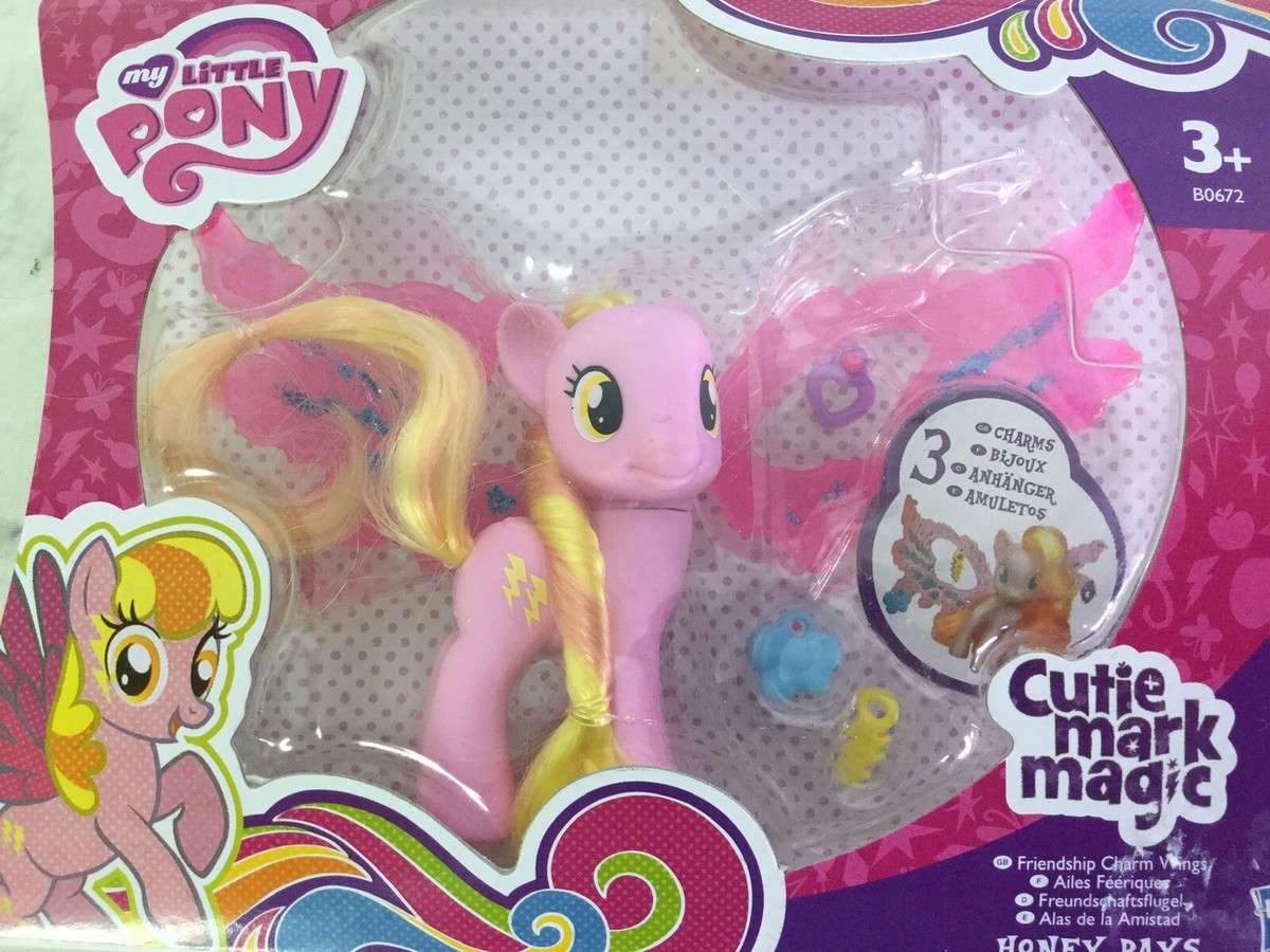 My Little Pony MLP Honey Rays Figure Friendship Charm Wings Cutie