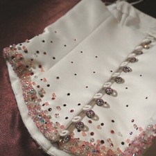 Essense Australia Bridal Bodice top . Separate . Swarovski . Size 8