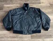 Law Pro Quartermaster Jacket Men’s Size XL Blue Quilt Lined Security Workwear