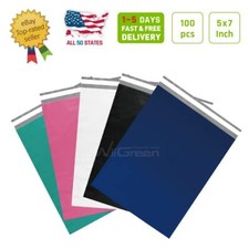 5x7 Poly Mailers Premium Small Envelopes Plastic Shipping Mailing Bags Self Seal