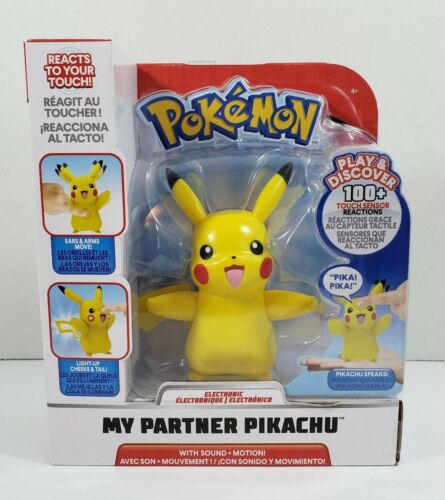 My Partner Pikachu Pokémon Electronic Interactive Sounds Motion Touch Sensor | eBay