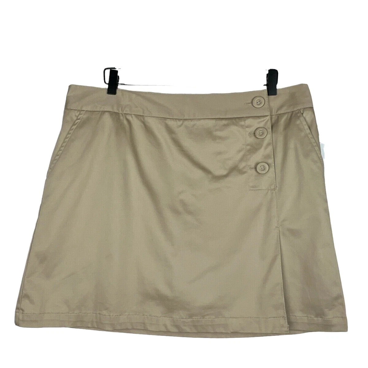 Khaki golf skort sale
