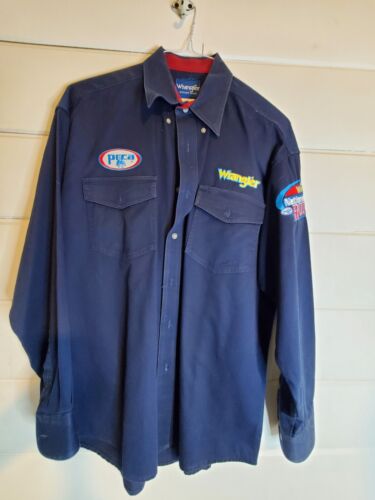 Vintage Wrangler Shirt Large Western Rodeo