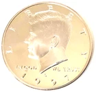 1997 S Silver Proof Kennedy Half Dollar