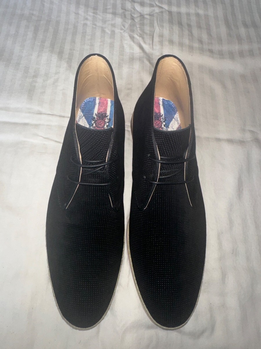 BRAND NEW English Laundry Men\'s Sudbury Oxford Black Suede Size 11 s-l400.jpg main image 2
