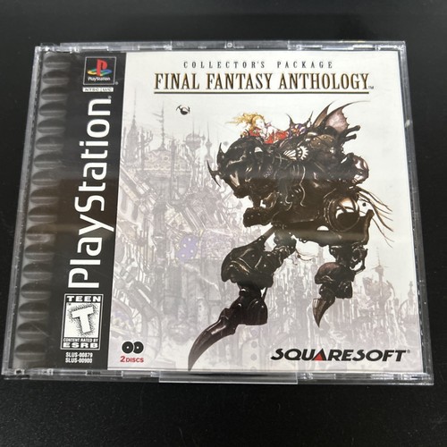 Final Fantasy Anthology Playstation PS1 komplett mit Soundtrack Black Label Exc - Bild 1 von 8