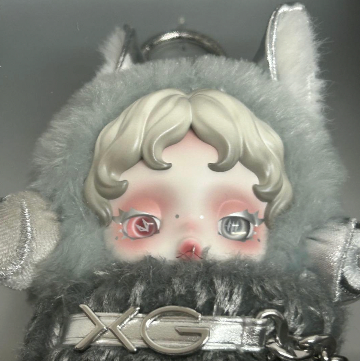 SKULLPANDA XG Plush Doll Pendant Japan Exclusive SKULLPANDA POP UP