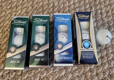 NEW Titleist AVX, Tour Soft, NXT Tour S Assorted Dozen Golf Balls