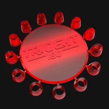 Winmau Trident 180 - Dart Point Cones Red