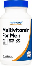 Nutricost Multivitamin for Men 120 Capsules - Vitamins and Minerals for The Heal