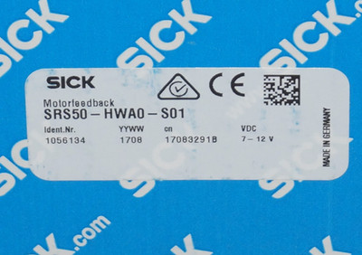 NEW SICK STEGMANN SRS50-HWA0-S01 ENCODER MOTOR FEEDBACK