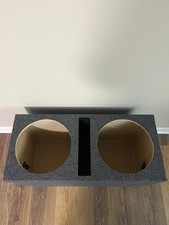 Rockville RDV12 Dual 12 Vented Subwoofer Enclosure Box Unused, Open Box
