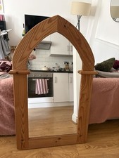 Large Solid Wood Mirror
