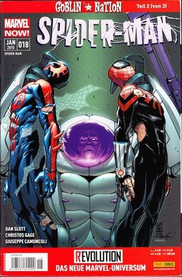 Spider-Man Marvel Now! Band 18: Goblin Nation Teil 2+3 (2014) Z 1-2