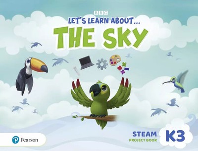 9781292334523 Let's Learn About the Sky K3. STEAM Project Book Pearson