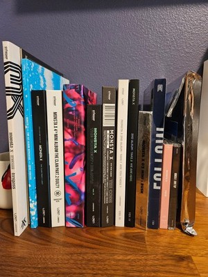 Monsta X CD Lot; 14 albums including Japanese releases and Wonho solo album