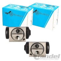 2X RAP ALU Radbremszylinder 22Mm Passend FüR Dacia Dokker Duster Lodgy Logan SAN