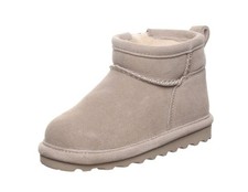 Bearpaw Casual Boots Girls Shorty Suede Upper Rubber Outsole 2860T