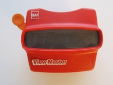 Model L Red GAF View-Master 3-D Viewer and Demo Reel New No Wrap