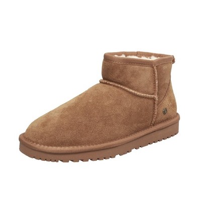 Lumberjack Elvira - Stiefeletten mit braunem Wildlederfell - Größe 37 [23,7 cm]