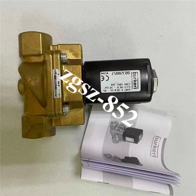 Burkert Solenoid Valve G3/4 PN 230V 50Hz 16W 6407-00320857-320857 FedEx or DHL #