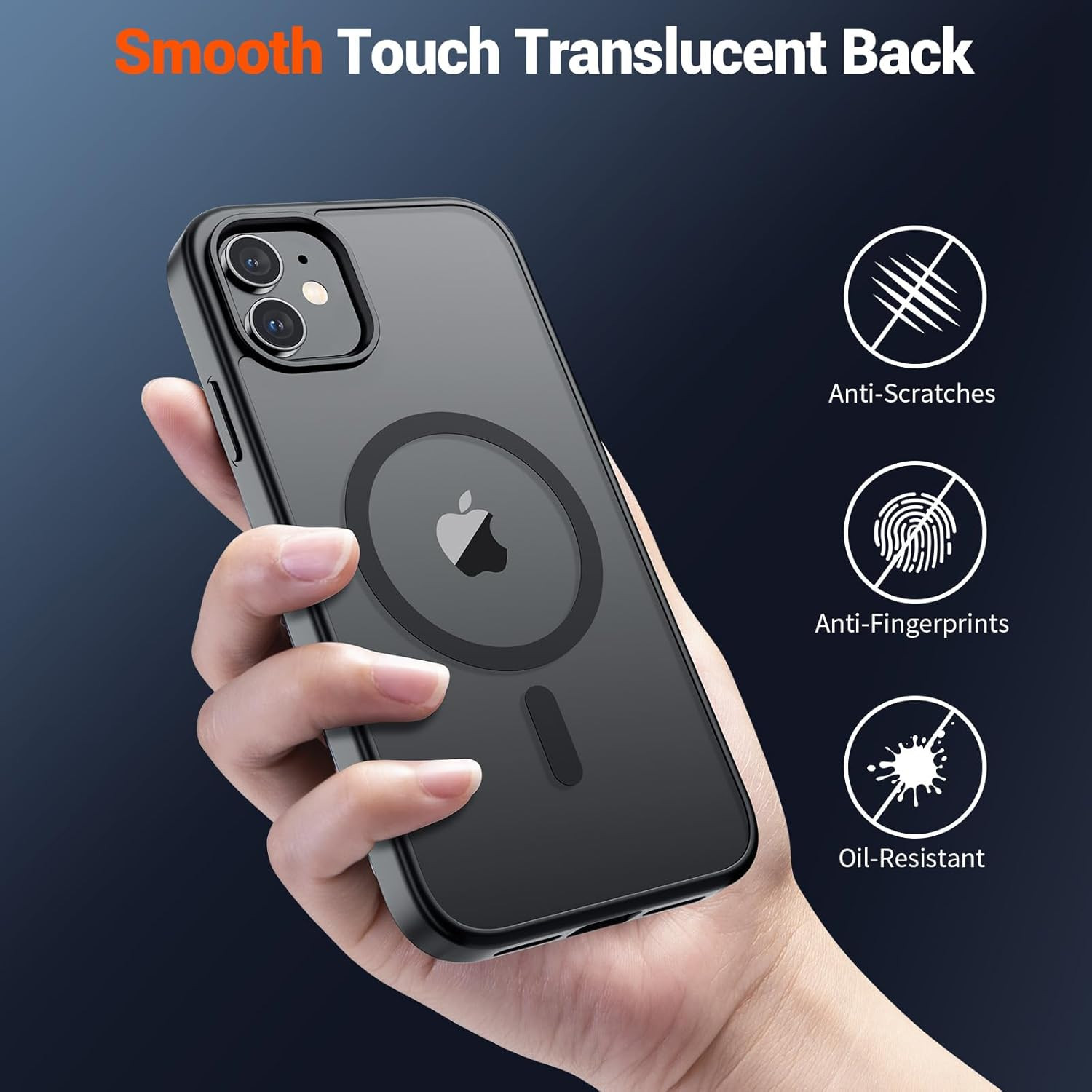 Magnetic for Iphone 11 Phone Case(Compatible with Magsafe)(Military Grade Drop P