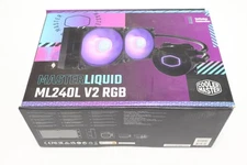 CoolerMaster MasterLiquid ML240L RGB V2 240mm AIO CPU Liquid Cooler AM5 LGA1700