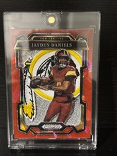 1/1 Custom Jayden Daniel's Commanders Redskins Patch Card